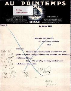 Oran Courriers pub 427